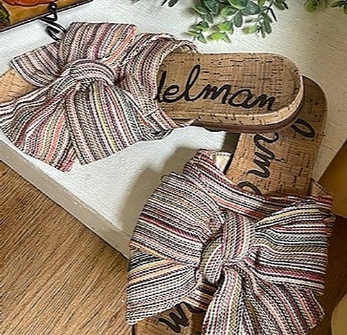 Sam Edelmon Big Bow Slides