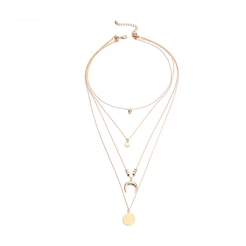 Gold Plated Layered Chain