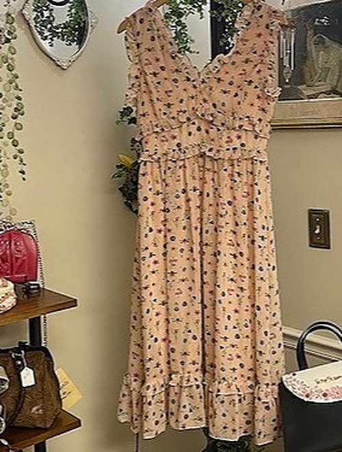 Betsey Johnson Pink Floral Dress