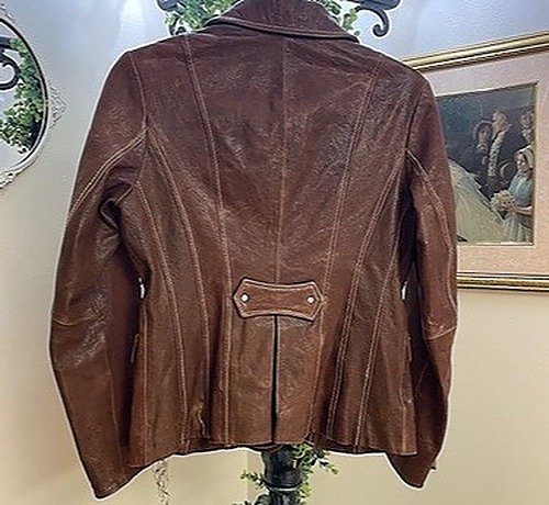 Bernard Brown Leather Jacket
