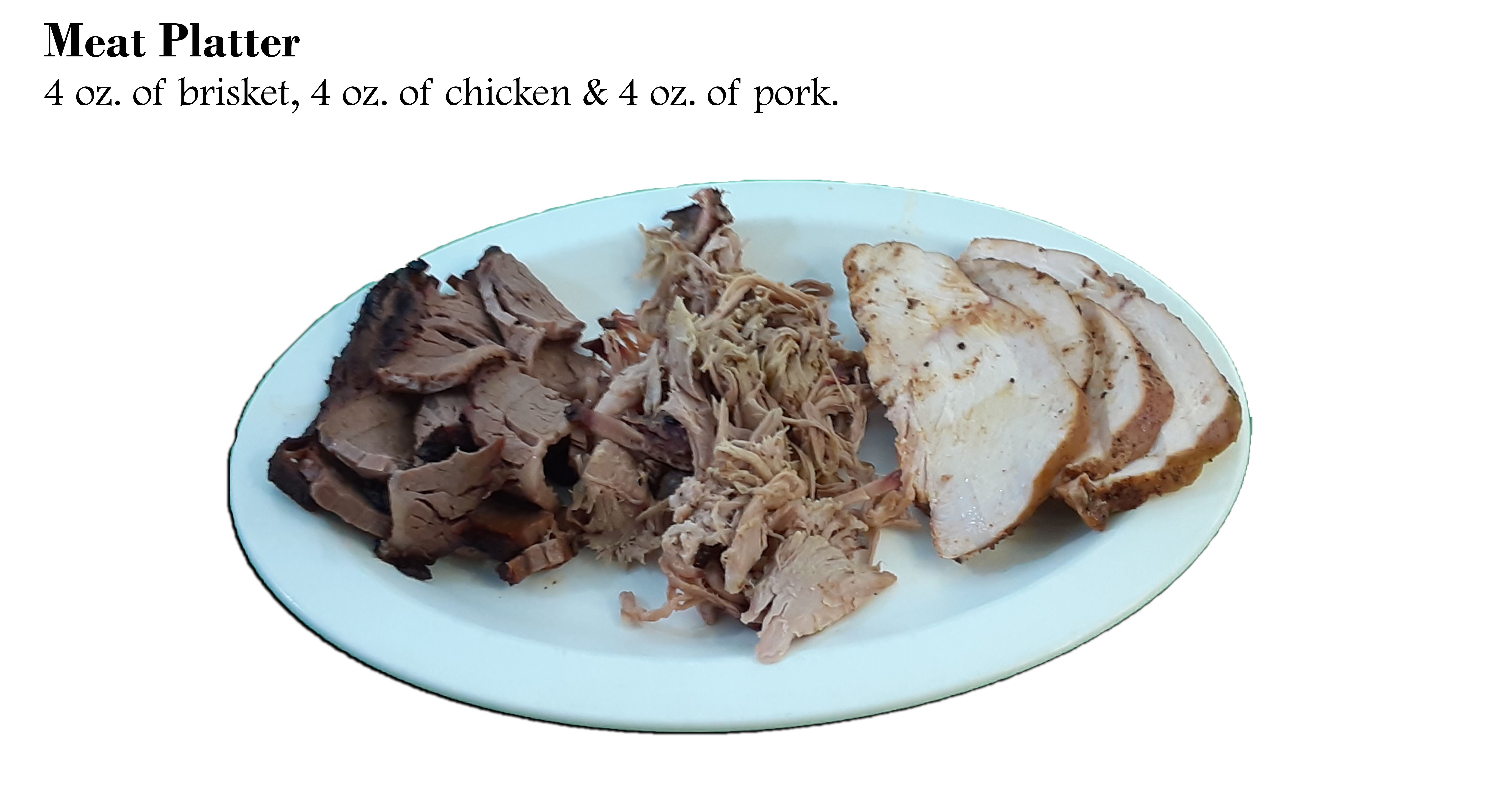 Smokin Stan's BBQ Menu