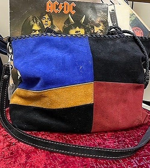 Patricia Nash Suede Leather Handbag