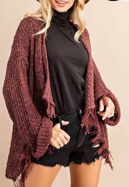 Barn Red Cardigan