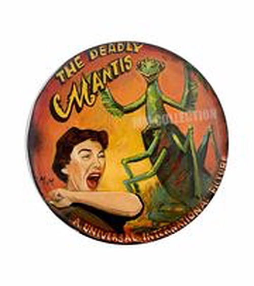 The Deadly Mantis Movie Tin Sign