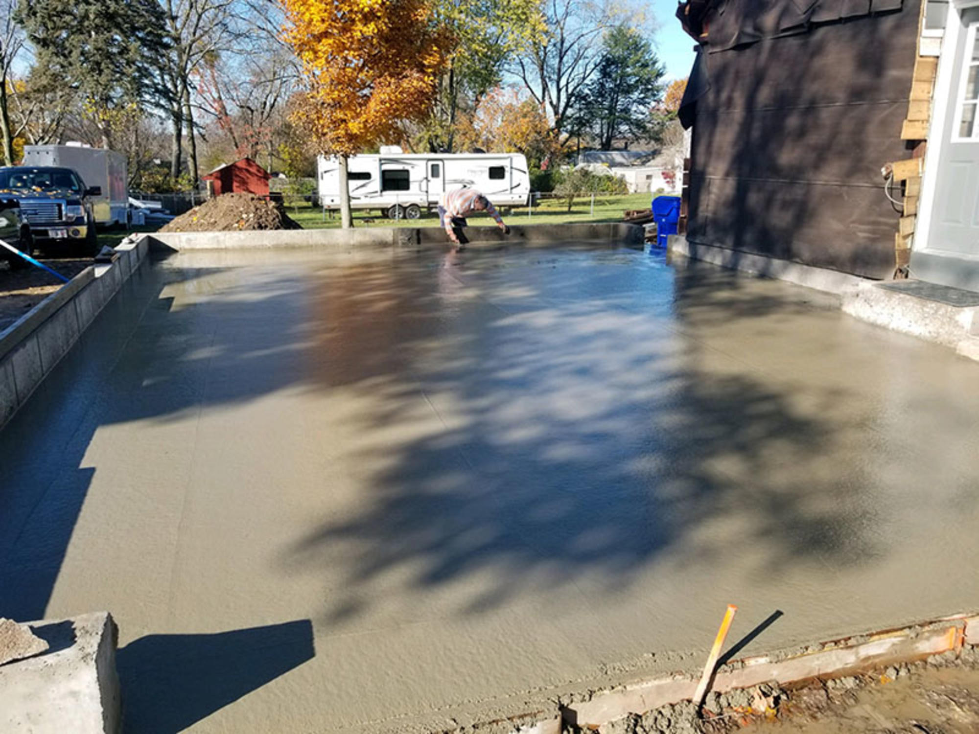 Creative Concrete Welcome