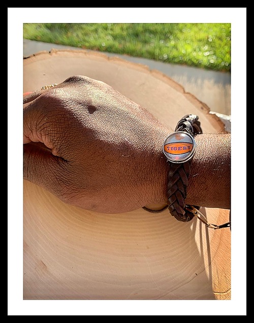 Male Clemson Bracelet