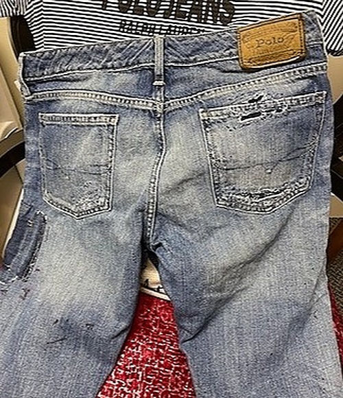 Polo Ralph Lauren Astor Boyfriend Patchwork Jeans