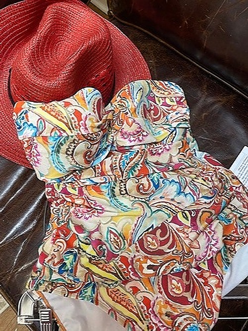 Ralph Lauren strapless Whole Piece Bathing Suit