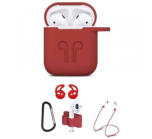 Red Air Pods Case
