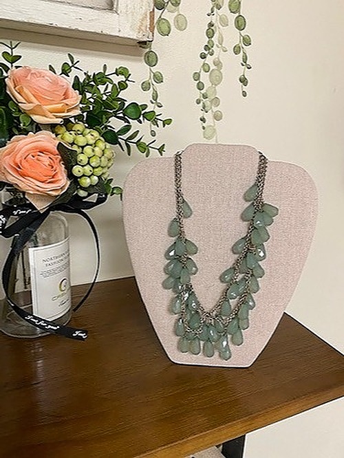 Lucky Brand Jade Layered Necklace