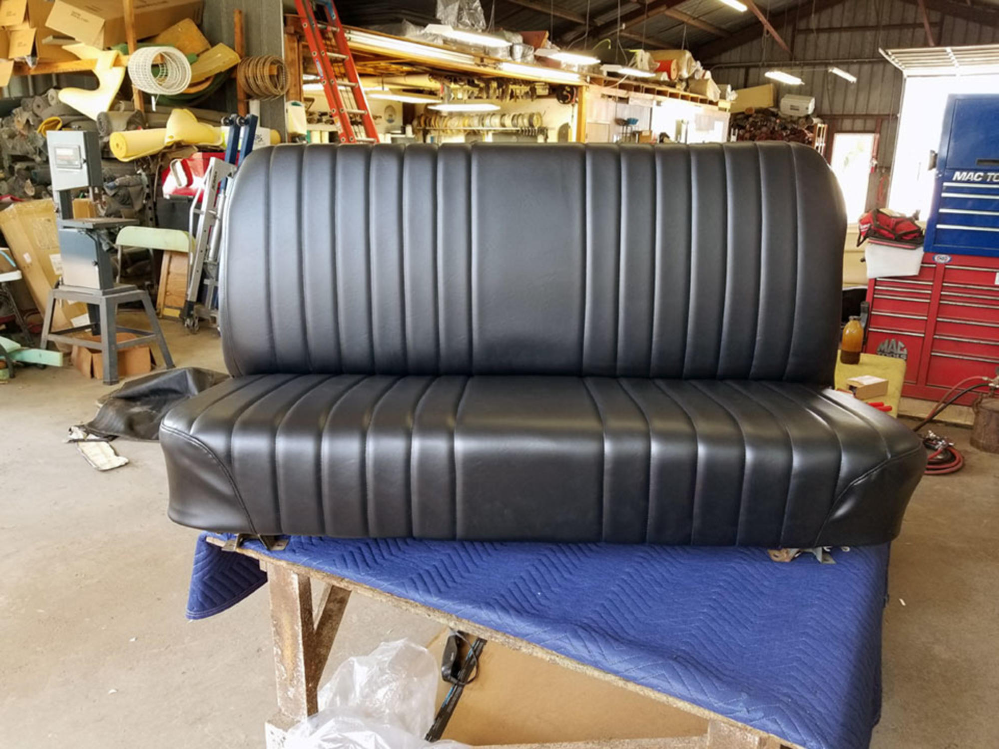 Ranger Mike's Upholstery Shop We Serve Vanderbilt Rock Solid