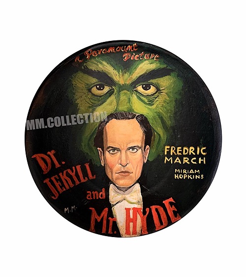 Dr. Jekyell and Mr. Hyde Tin Movie Sign