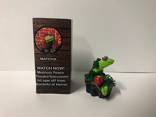 Matcha Mistress Peace Theatre and Bordello of Horror mini figurine