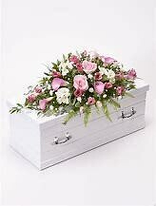Fresh Floral Casket Blanket Avante Design Studio