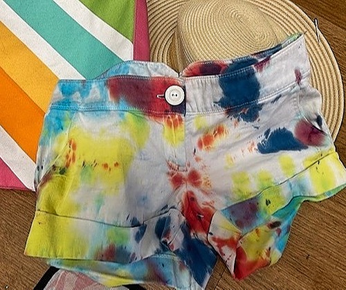Rue 21 Ty Dye Cotton Shorts