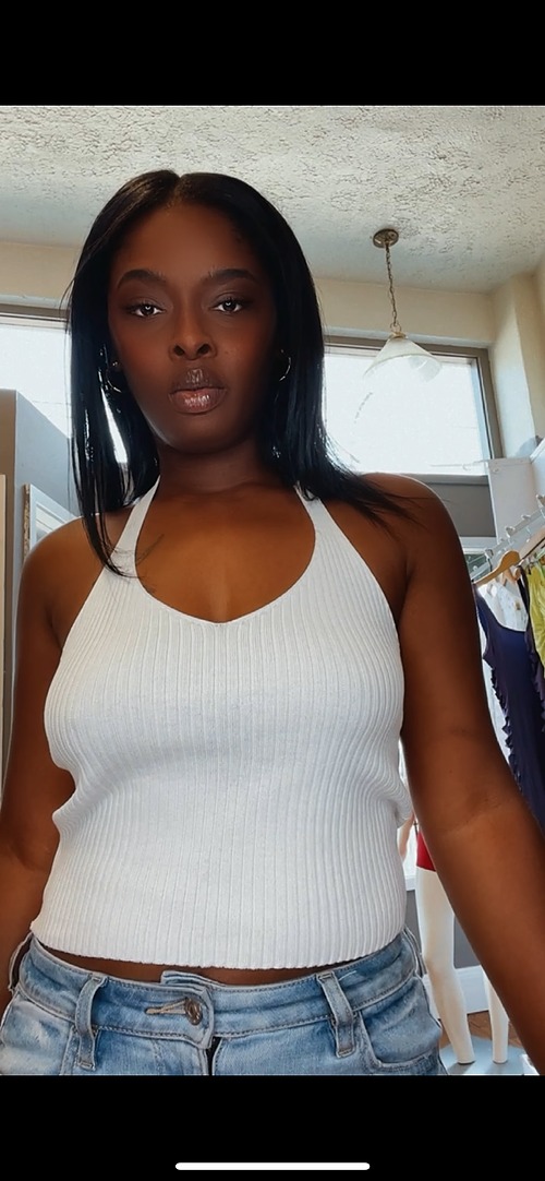 Basic Moves Halter White