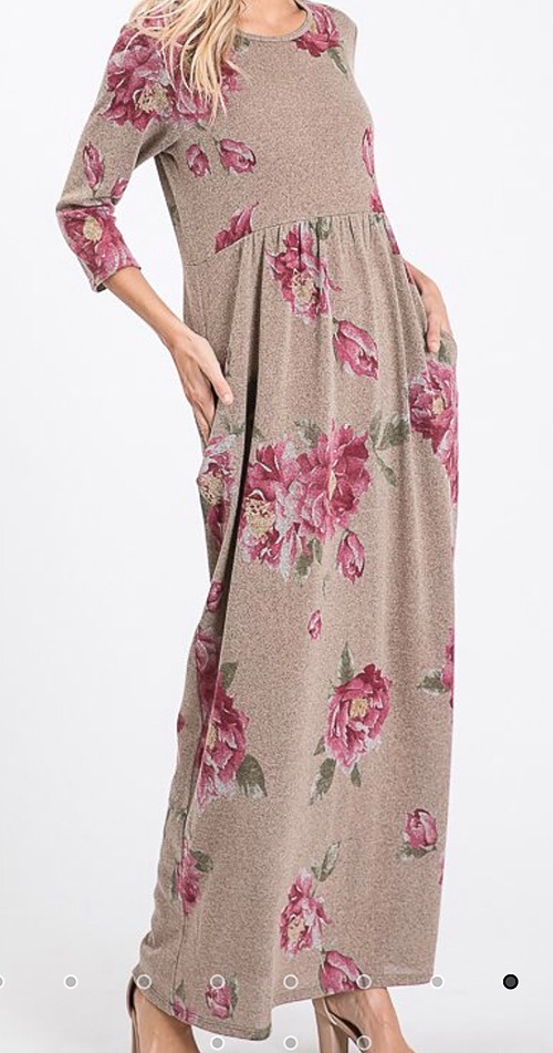 Maxi Floral Print