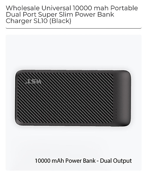 10000 MaH Power Bank