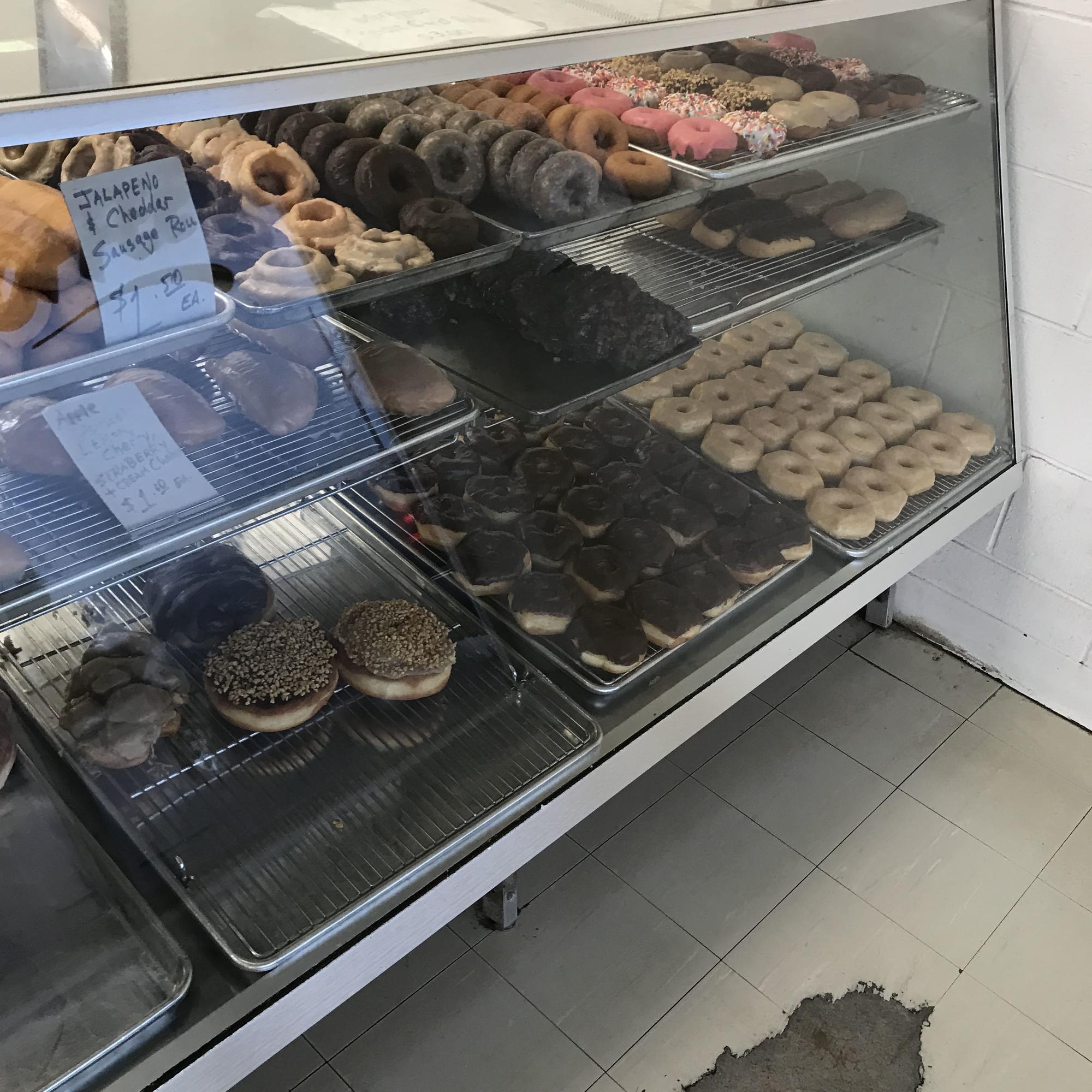Julia Ann Donut Shop • Donuts, coffee, cinnamon roles & more. Julia