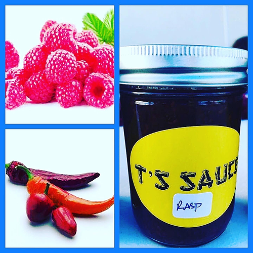 T'S RASPBERRY CHIPOTLE SAUCE (SEASONAL)