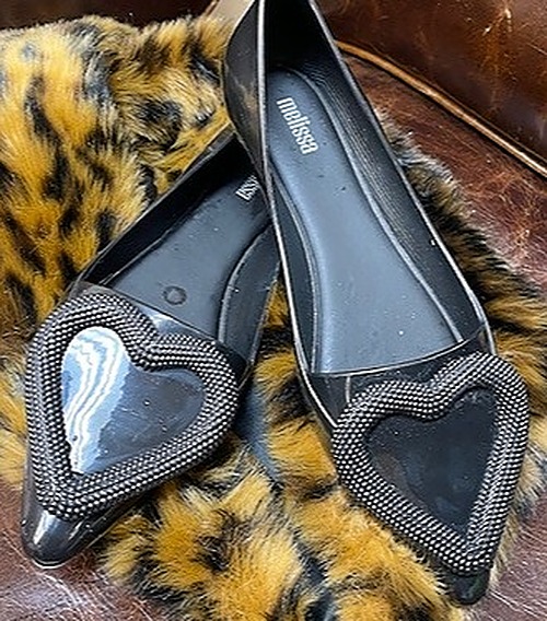 Melissa Black Flats