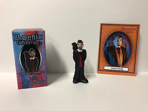 Vincent Grimmly Mini Figurine by PhoenixComicsToys