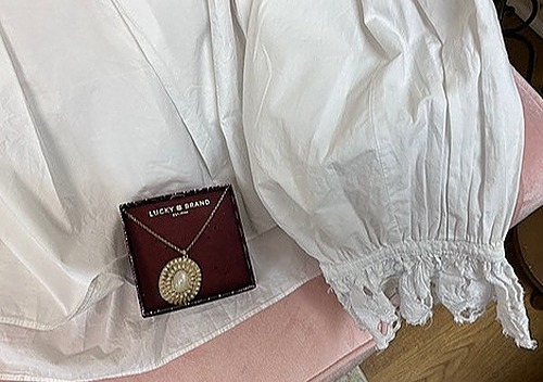 Free People White Cotton Blouse