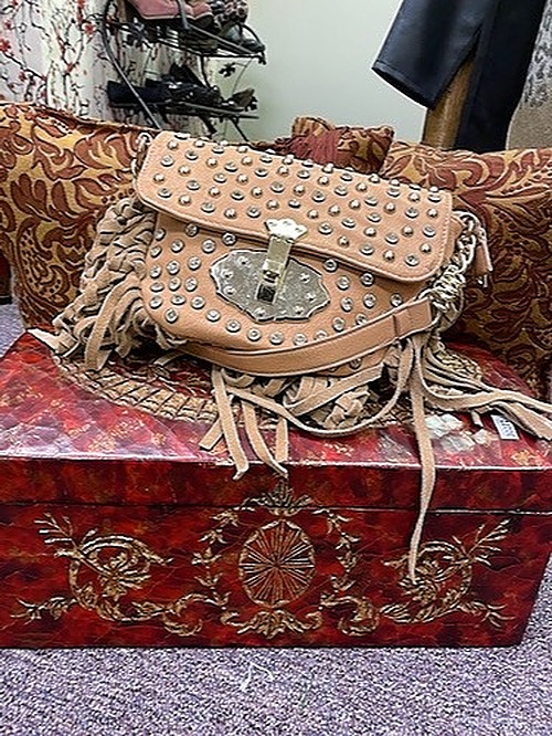 Only Lany Fringe Rhinestone Bag