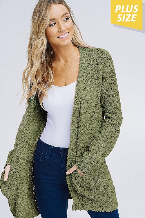Olive Cardigan
