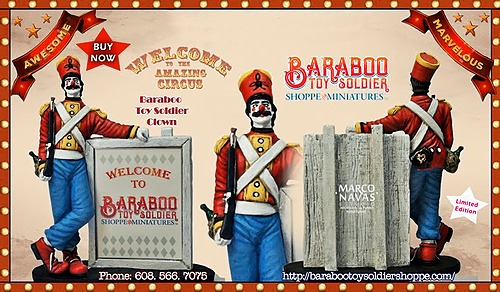 Baraboo Toy Soldier Clown