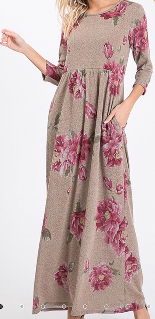 Maxi Floral Print