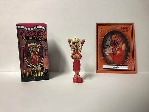 Rhonda Shear UP! All Night! Mini figurine by PhoenixComicsToys