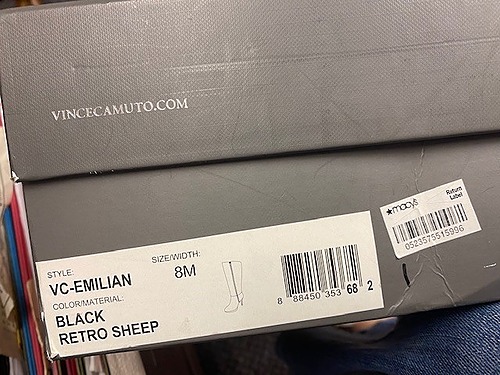 Vince Camuto Tall Black Leather Boots