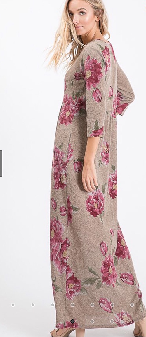 Maxi Floral Print