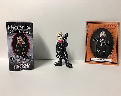 The RHYTHM COFFIN Gruesome Gereg mini figurine by PhoenixComicsToys