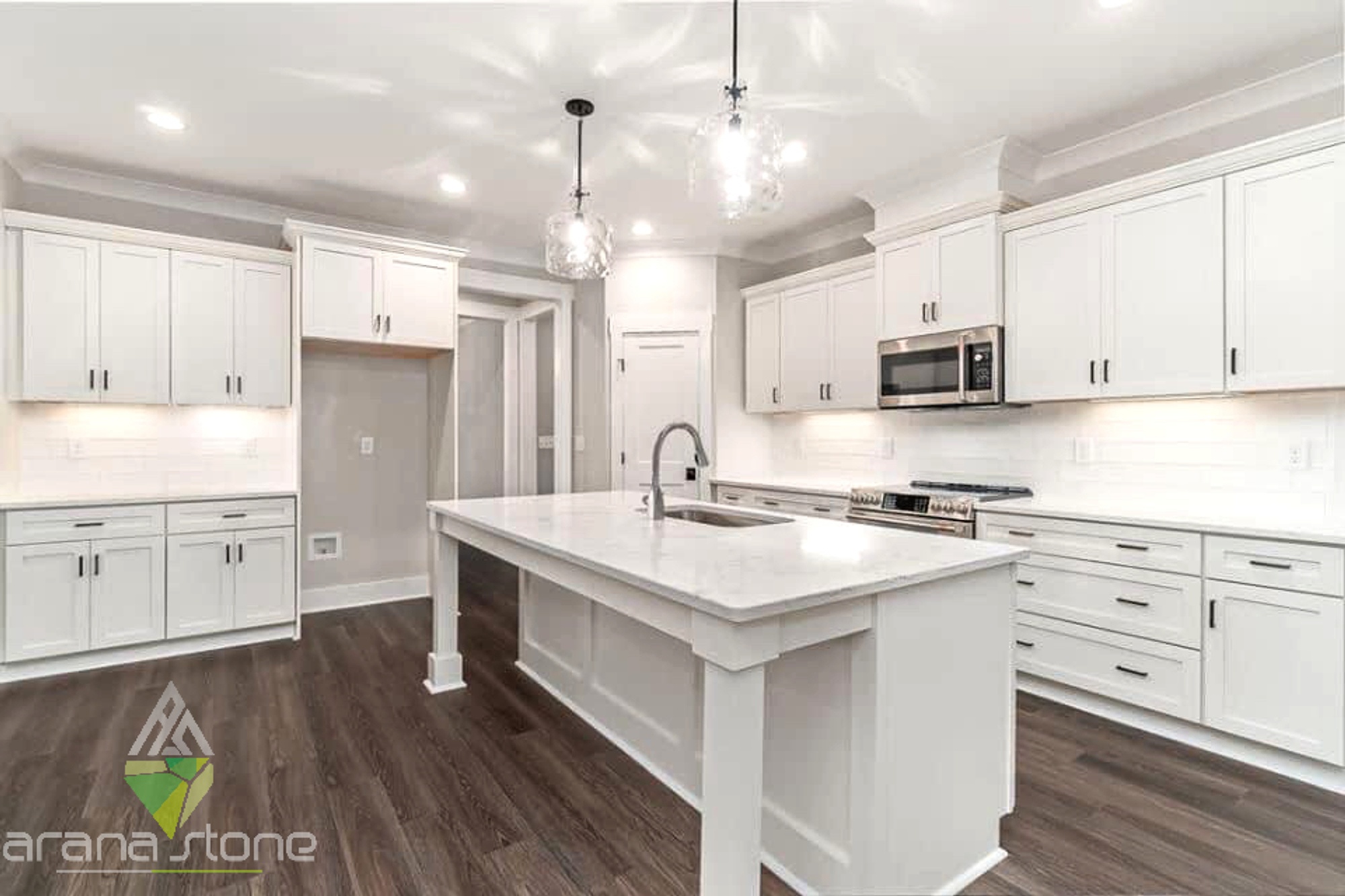 Contemporary Transitional Kitchen Remodel by Arana Stone project photo