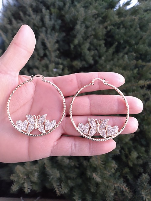 Pendientes de Mariposas