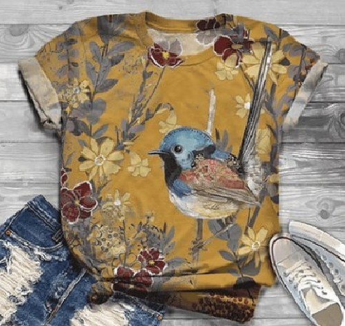 Bird Lover's Top