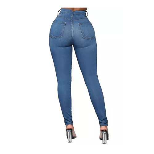 Under The Moon High Waist Denim Pants