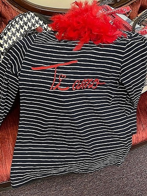 Talbots "Love" Top