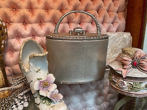 Vintage Silver Evening Bag