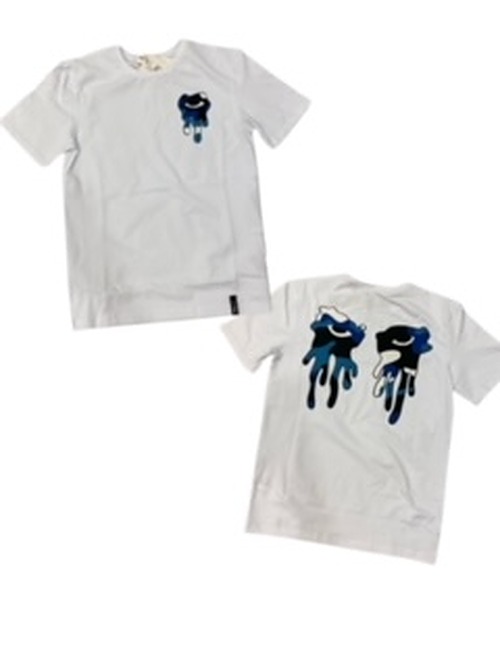 Blue And White Tear Drop Set