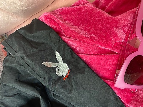 Playboy Hot Pink Bath Robe