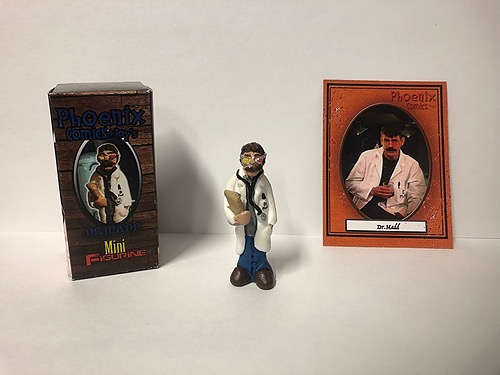 Dr.Madd Mini Figurine from Mistress Peace Theatre presented by PhoenixComicsToys