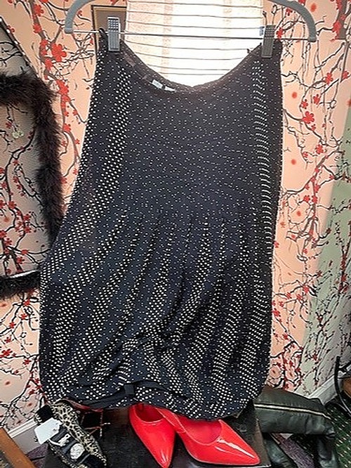 Talbots Black and Cream Skirt