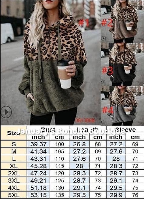 Women’s Sherpa Leopard Pullover