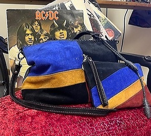 Patricia Nash Suede Leather Wristlet