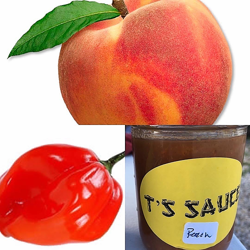 T'S PEACH HABANERO SAUCE