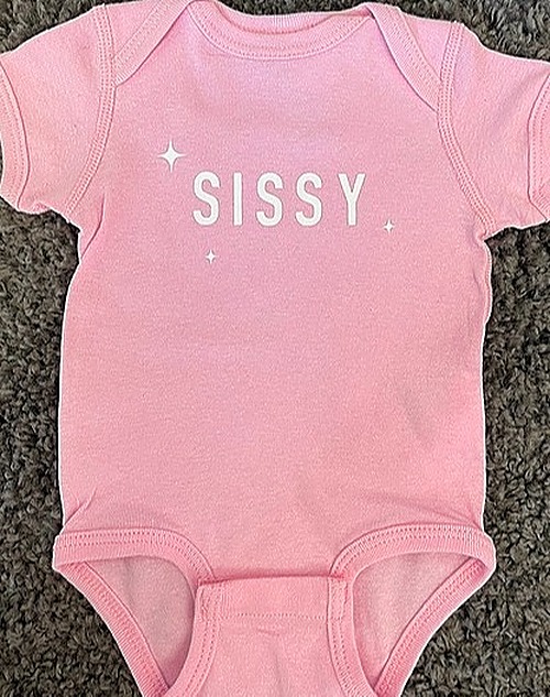 Girls Infant Sissy Onesie