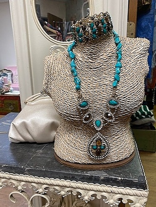 Anthropologie Necklace with Matching Braclet